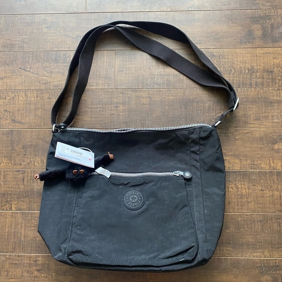 Kipling Bethle Black crossbody shoulder bag - Picture 2 of 13